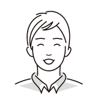 若手男性社員のイラスト